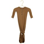 Lou Lou and Company Knotted Gown Chandler Ribbed Camel