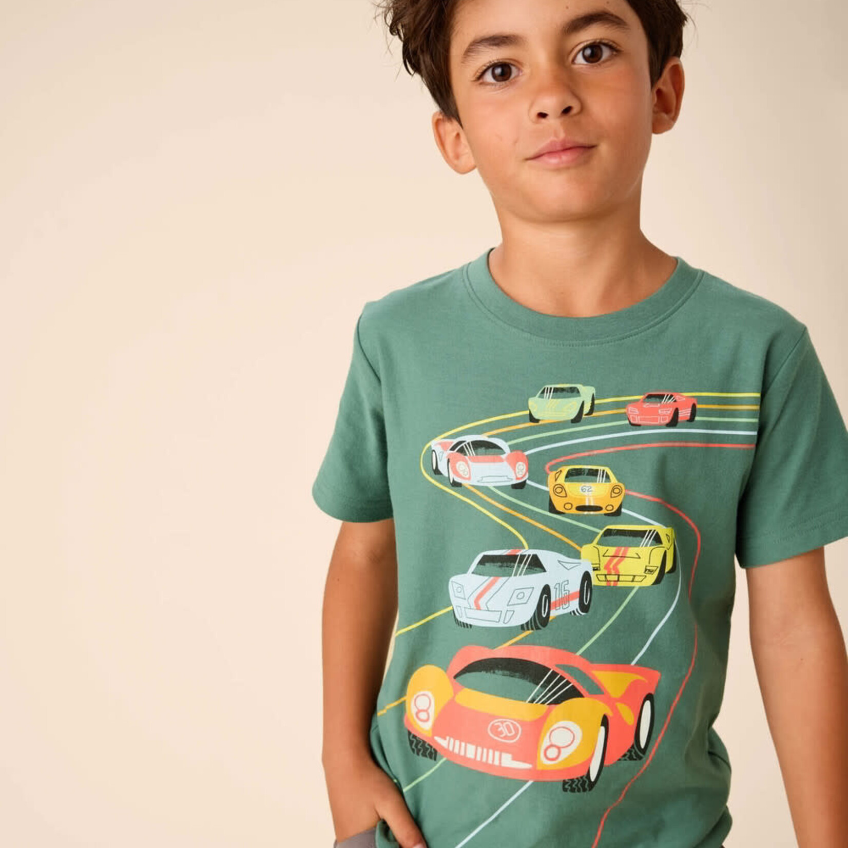 Tea Collection Toddler Graphic Tee | Le Mans Race