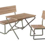 Maileg Garden Table Chairs Set, Miniature