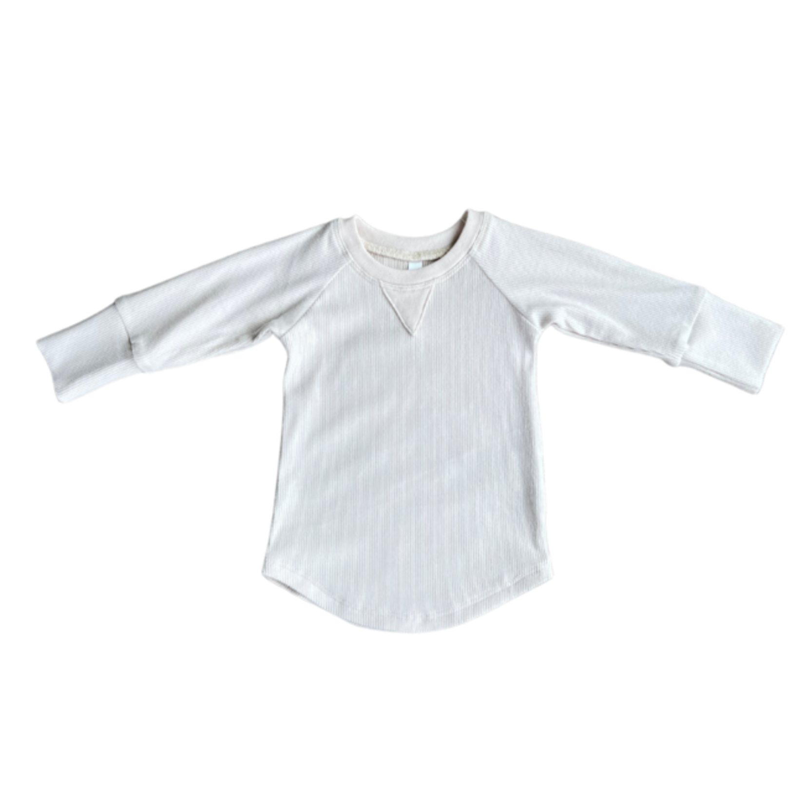 babysprouts clothing company Rib Top | Almond