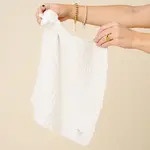 Lou Lou and Company Chenille Blanket - White - Mini/Lovey