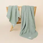 Lou Lou and Company Chenille Blanket Sage (30x30) Small