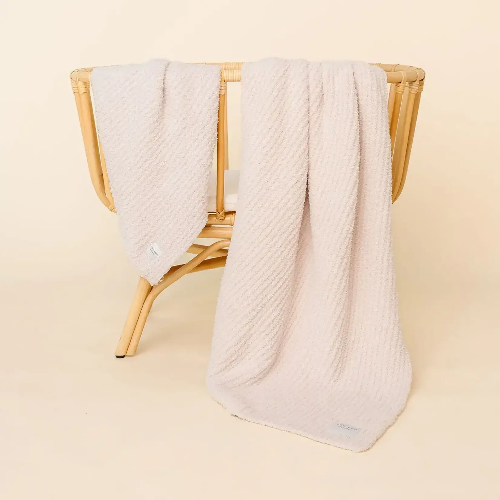 Lou Lou and Company Chenille Blanket Dune (30x30) Small