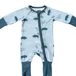 babysprouts clothing company Baby Zip Romper | Buffalo