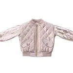 babysprouts clothing company Kid's Bomber Jacket | Misty Rose