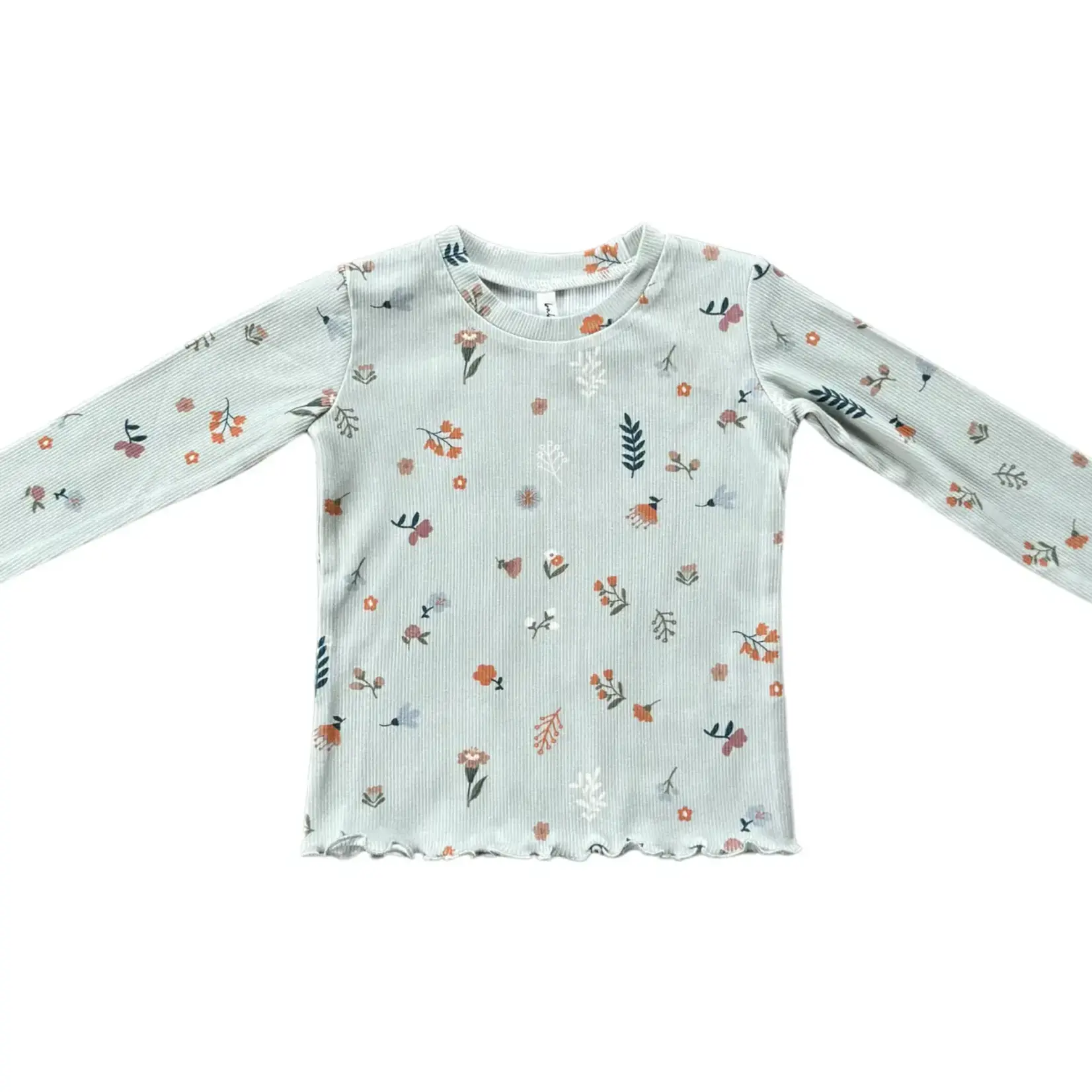 babysprouts clothing company Lettuce Hem Tee Bamboo - Botanical