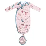 Copper Pearl Newborn Knotted Gown - Cheyenne