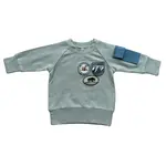 babysprouts clothing company Boys Raglan Sweatshirt Baby | Patches