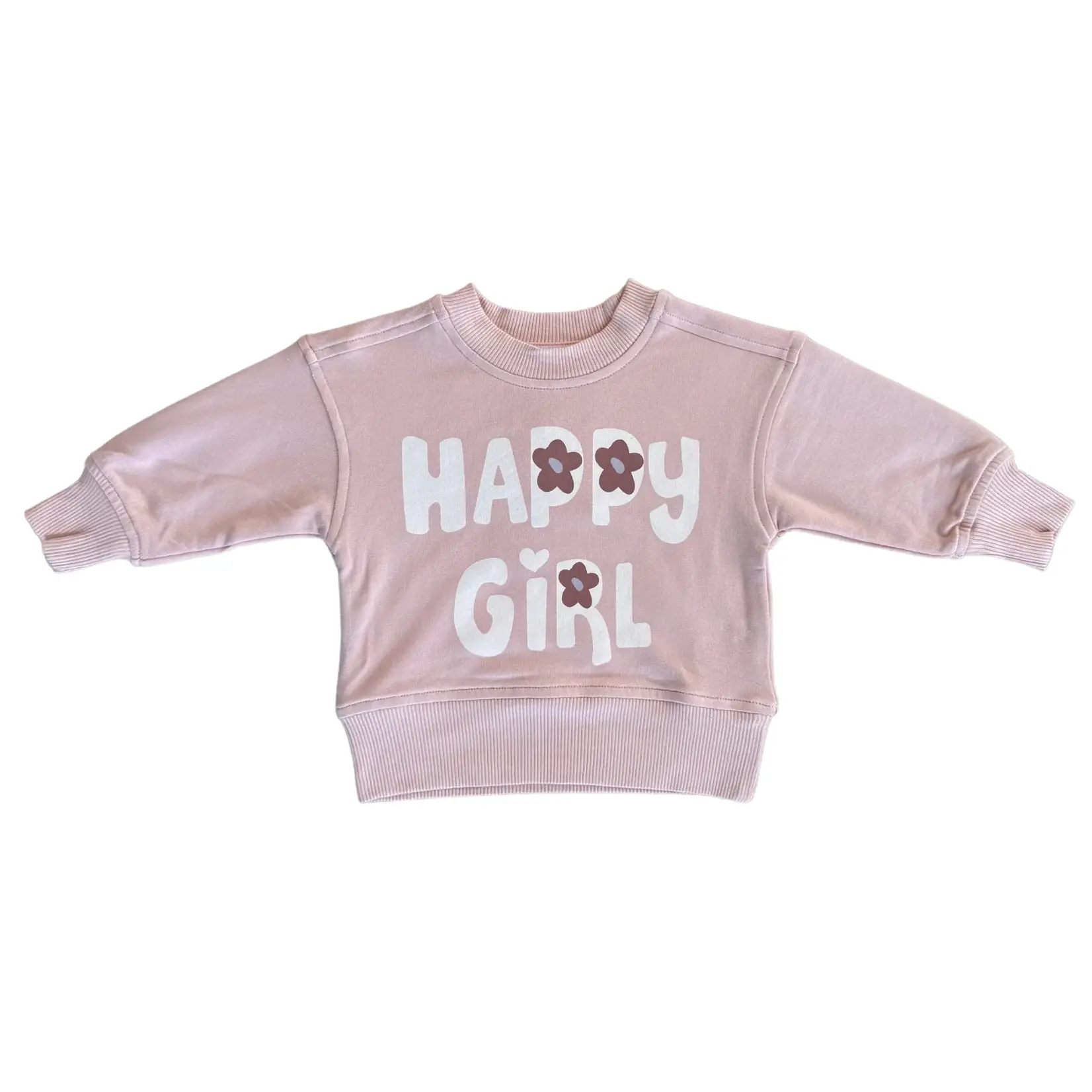 babysprouts clothing company Sweatshirt Baby | Happy Girl