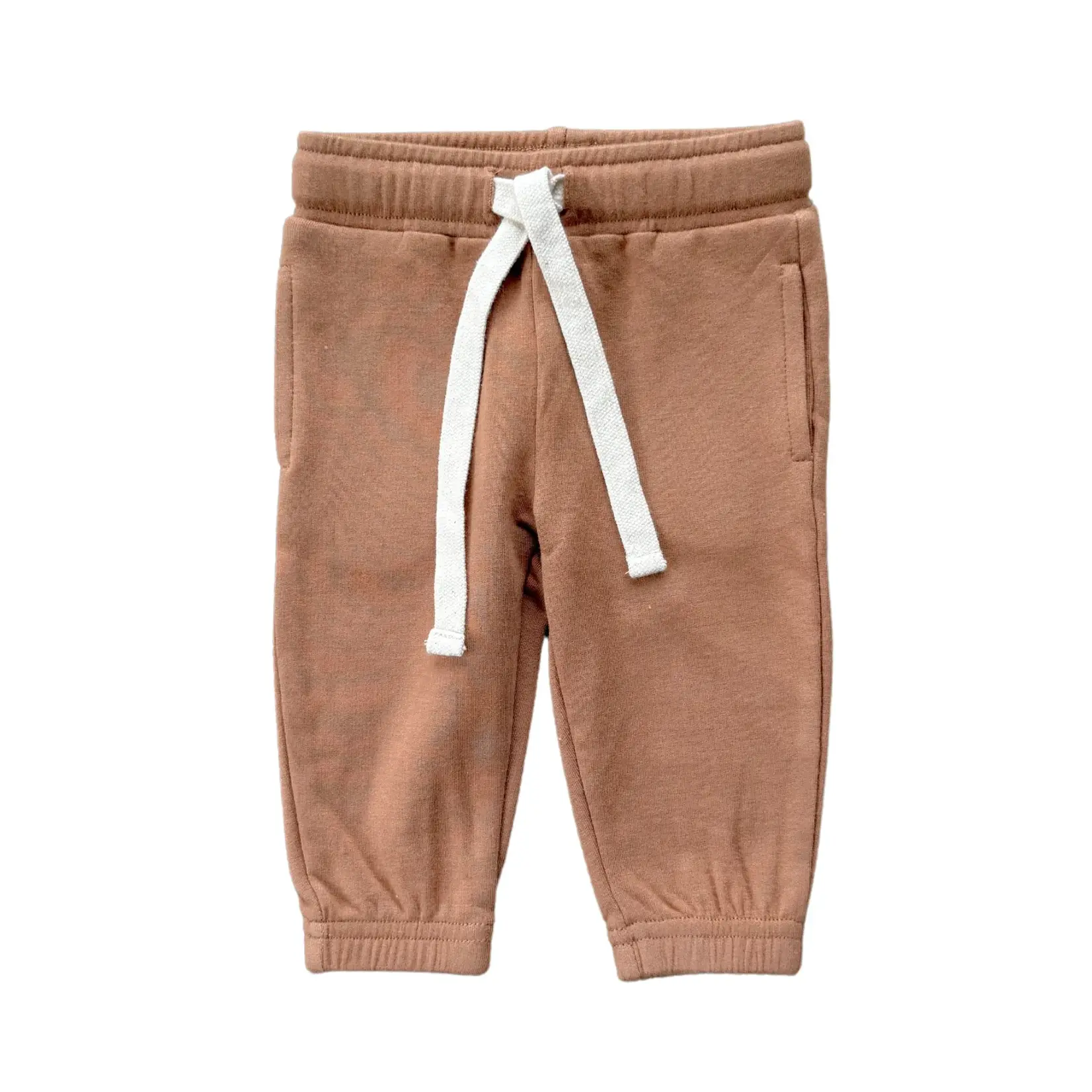 babysprouts clothing company Boy's Joggers | Caramel