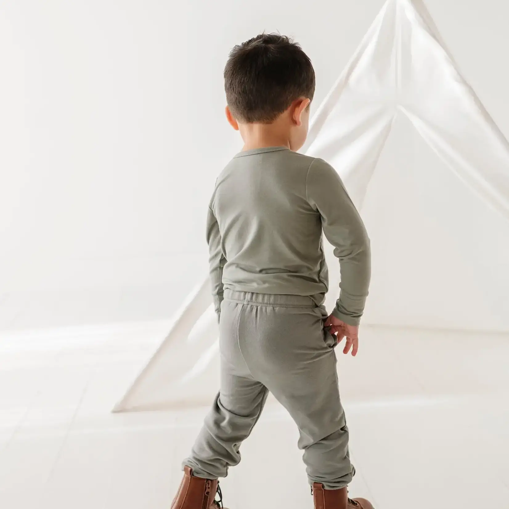 babysprouts clothing company Boy's Joggers | Fern