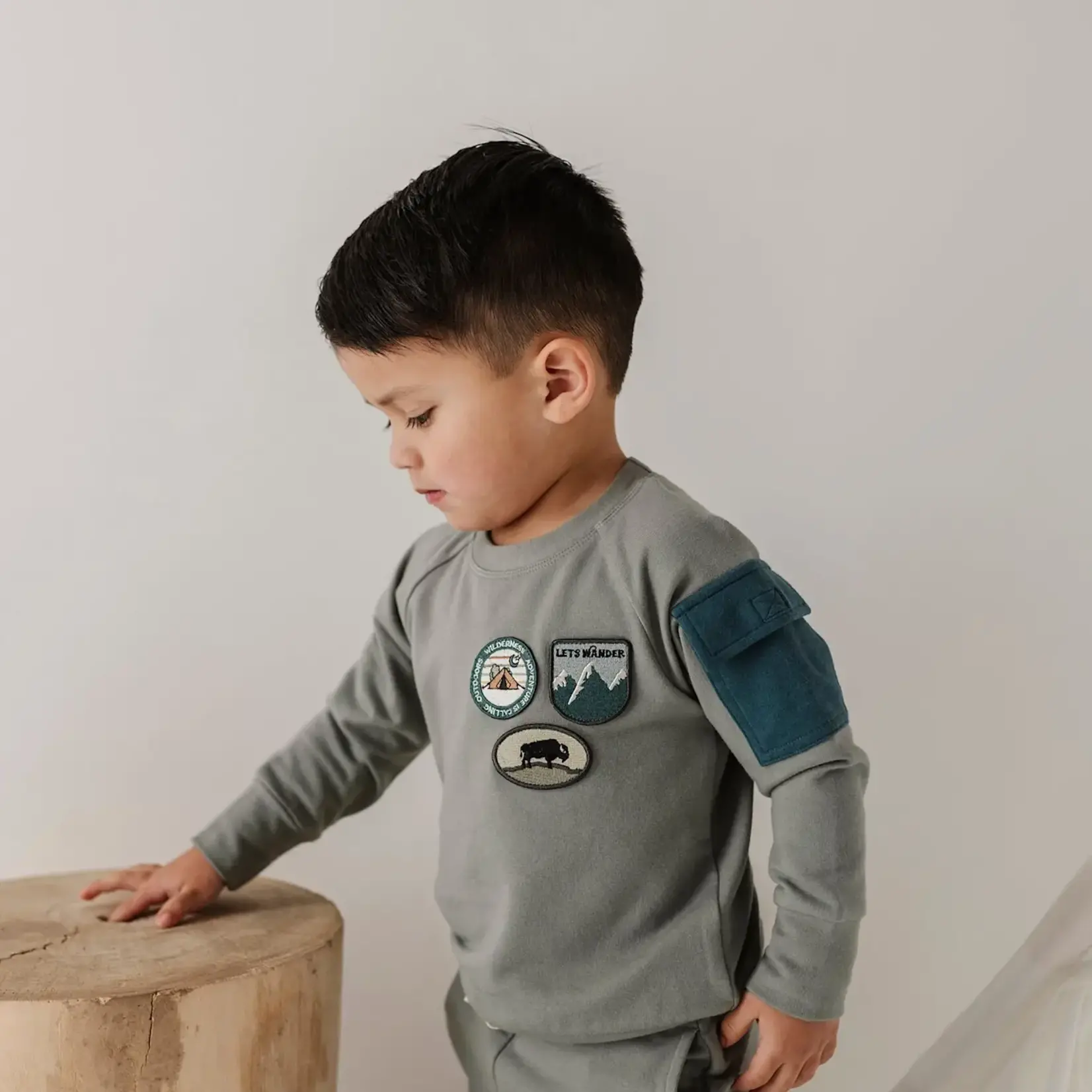 babysprouts clothing company Boy's Joggers | Fern