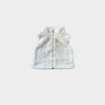 babysprouts clothing company Fur Vest | Cream