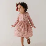 babysprouts clothing company Long Sleeve Henley Dress | Unicorn