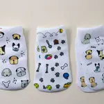 Squid Socks Non-Slip Baby Socks Woof 6-12M