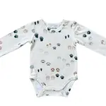 babysprouts clothing company Baby LS Bamboo Bodysuit | Footprints