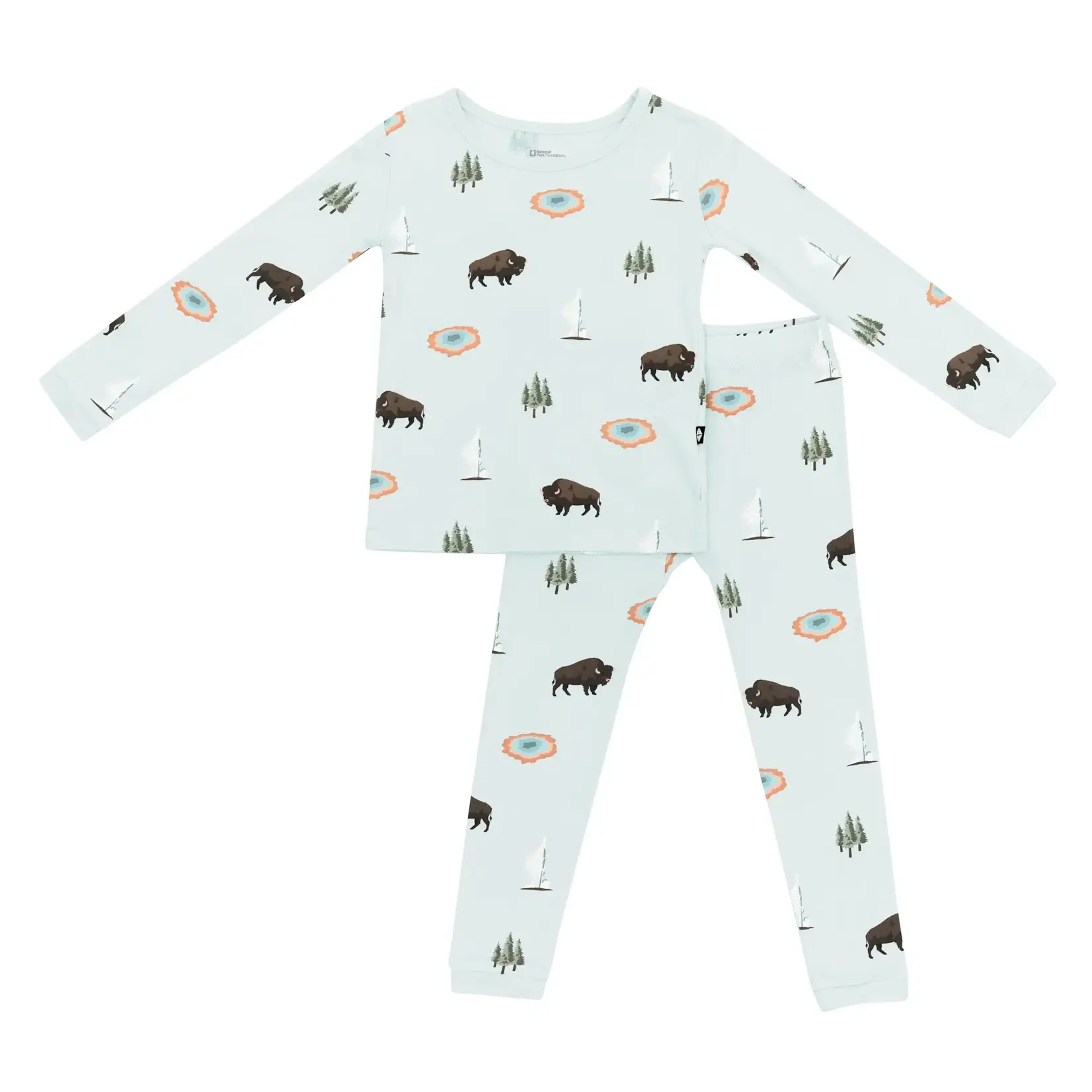 Kyte Baby Long Sleeve Pajamas in Yellowstone