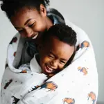 Little Unicorn Cotton Muslin Quilted Throw - Bison