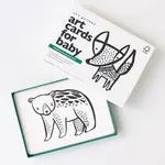 Wee Gallery Art Cards for Baby - Woodland Animals