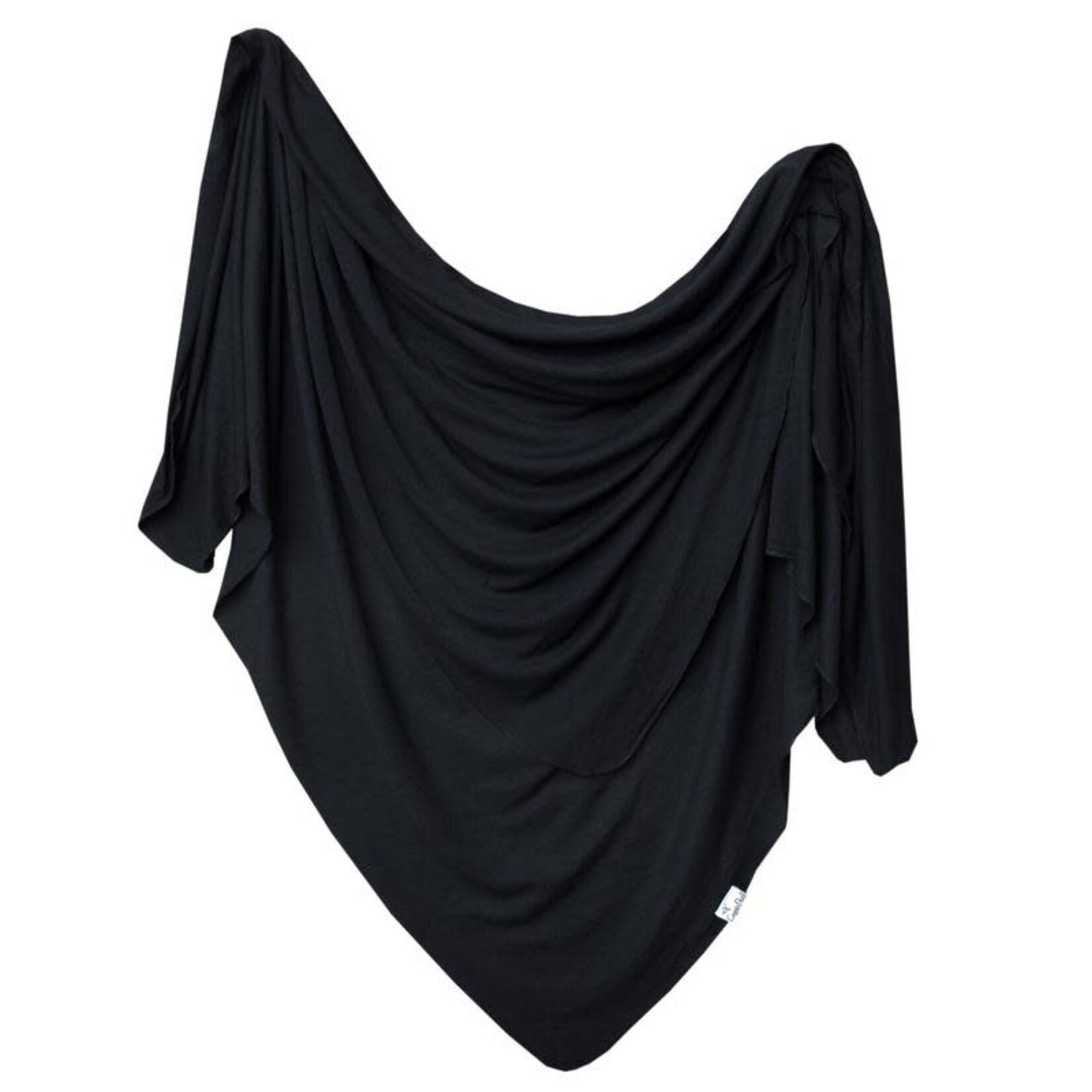 Copper Pearl Knit Swaddle Blanket - Midnight x