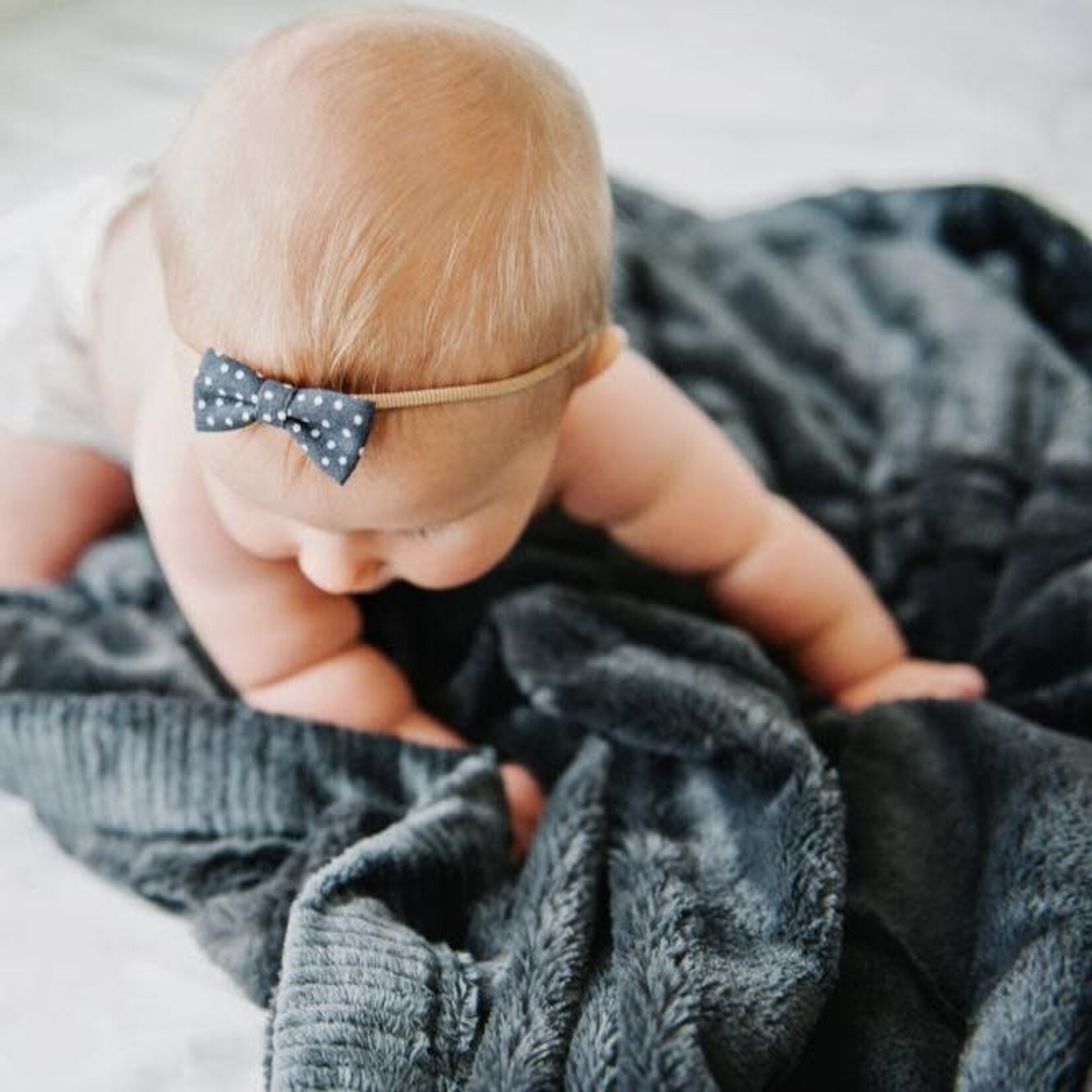 Saranoni Receiving Blanket Lush - Charcoal