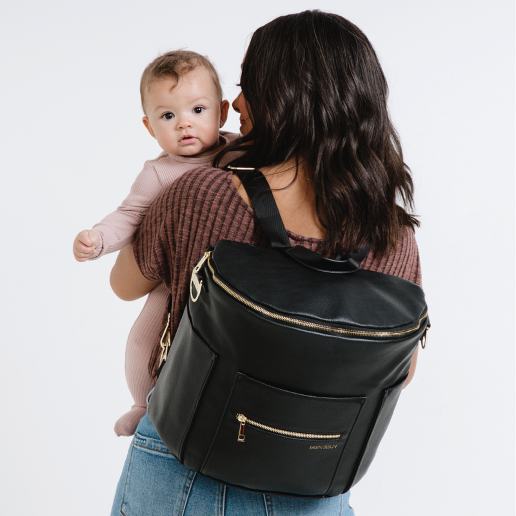 Fawn Design The Original Diaper Bag, Black
