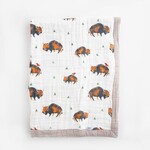 Little Unicorn Cotton Muslin Baby Quilt - Bison