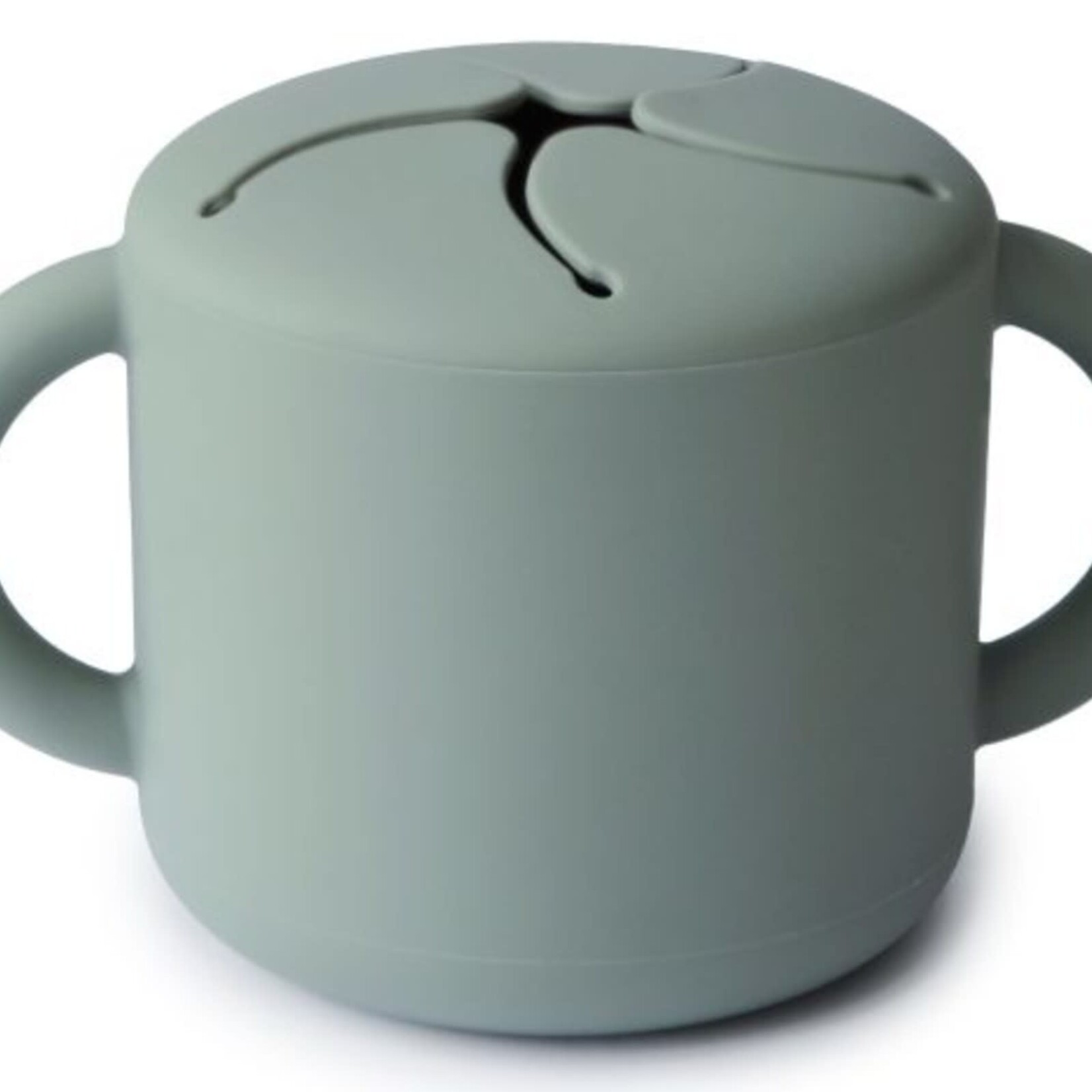 Mushie & Co Snack Cup, Cambridge Blue