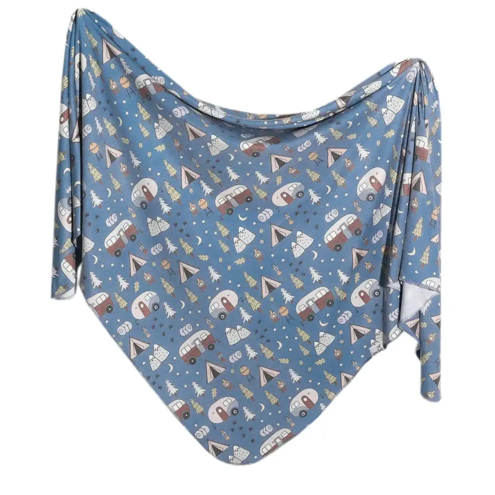 Copper Pearl Knit Swaddle Blanket - Bridger