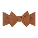 Baby Bling Bows Cable Knit Knot - Camel