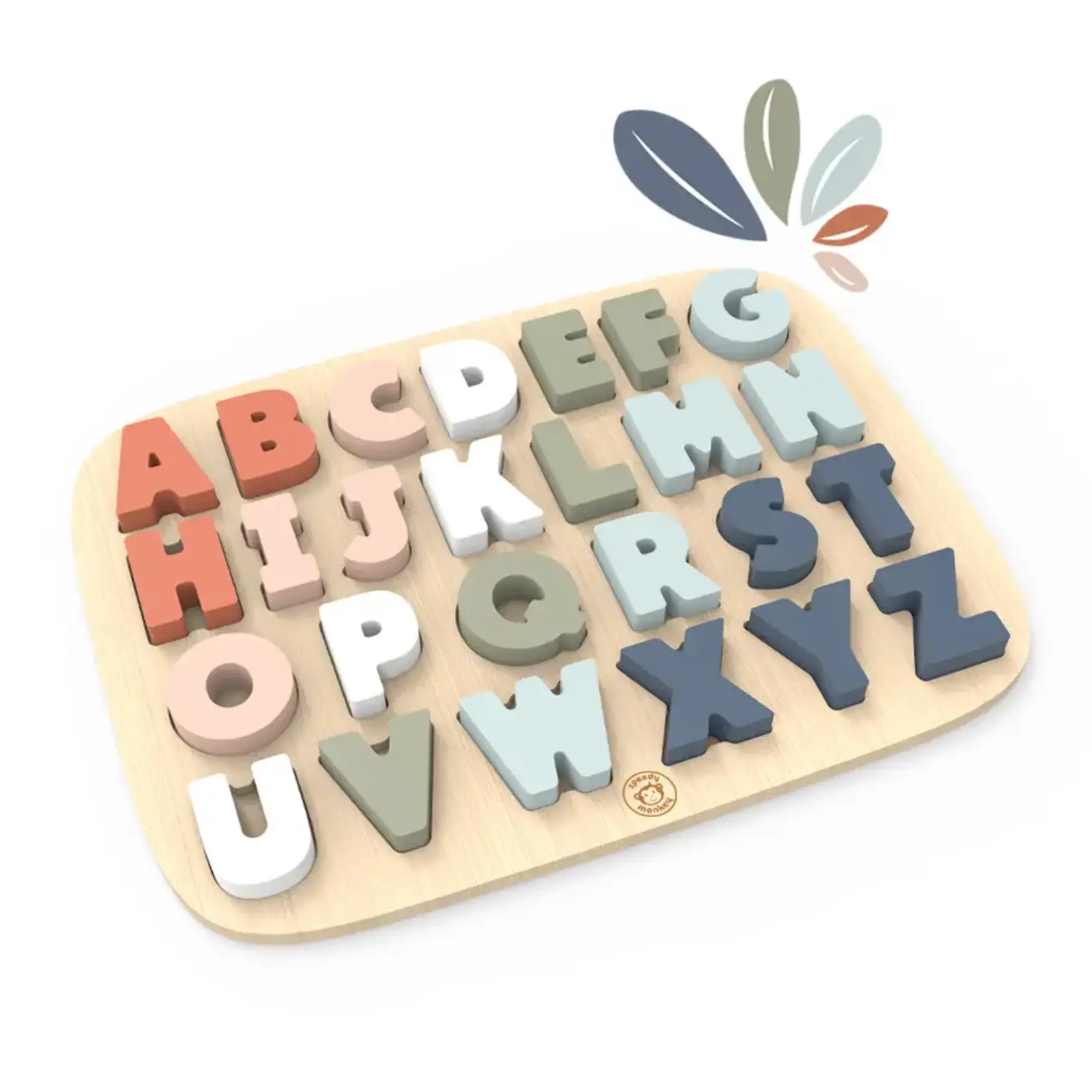 Speedy Monkey Alphabet Puzzle