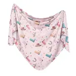 Copper Pearl Knit Swaddle Blanket - Cheyenne