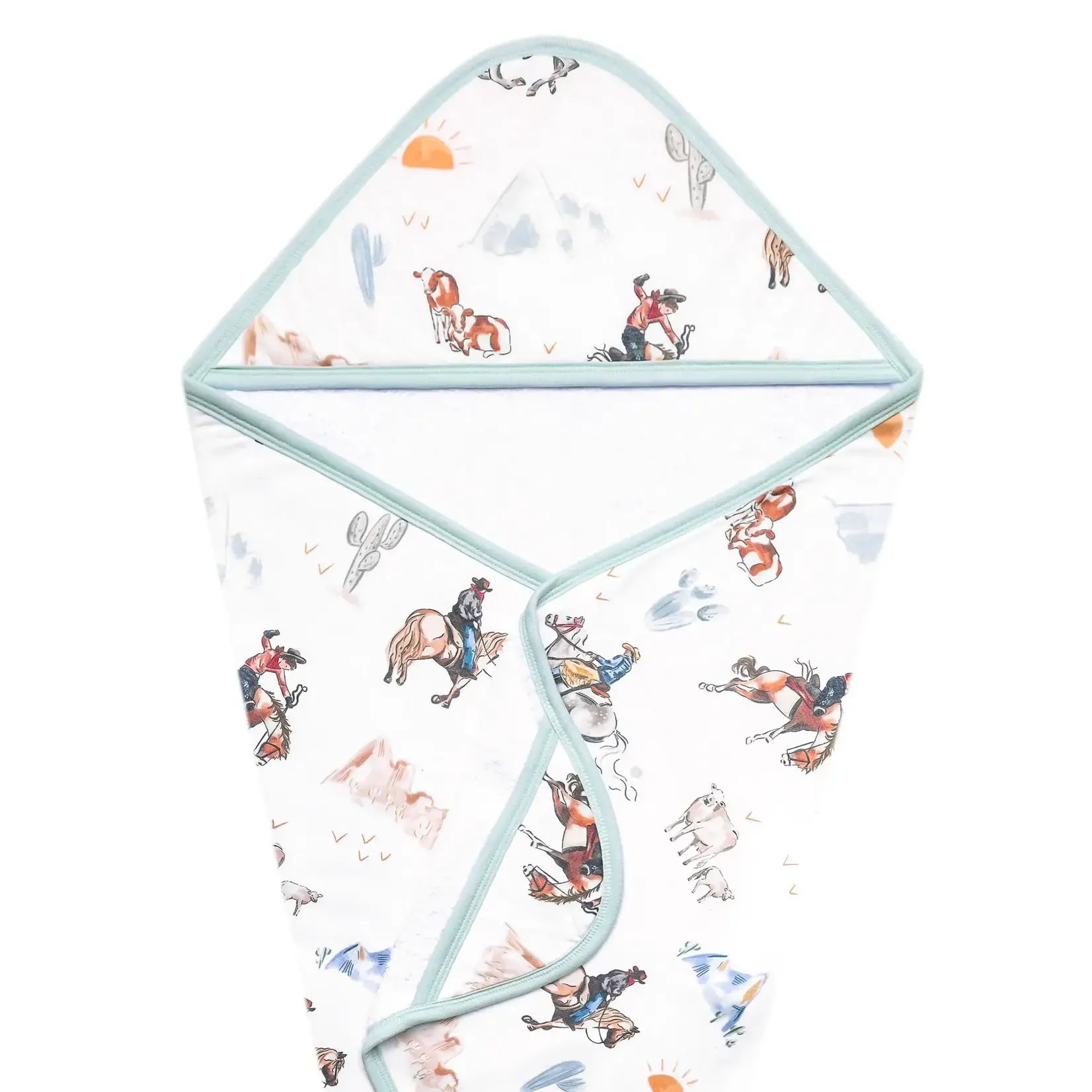 Copper Pearl Premium Baby Knit Hooded Towel - Boone