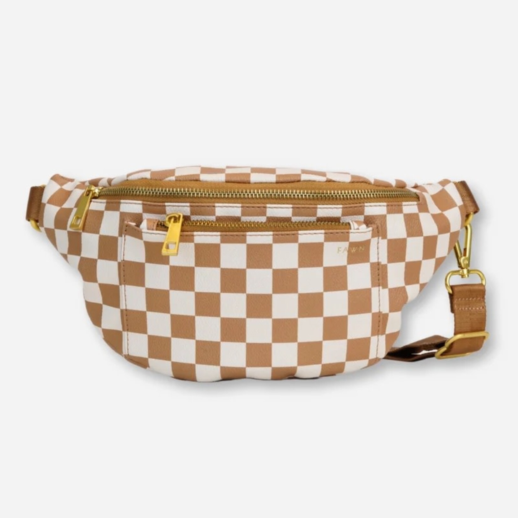 Fawn Design The Fawny Pack, Brown/Check