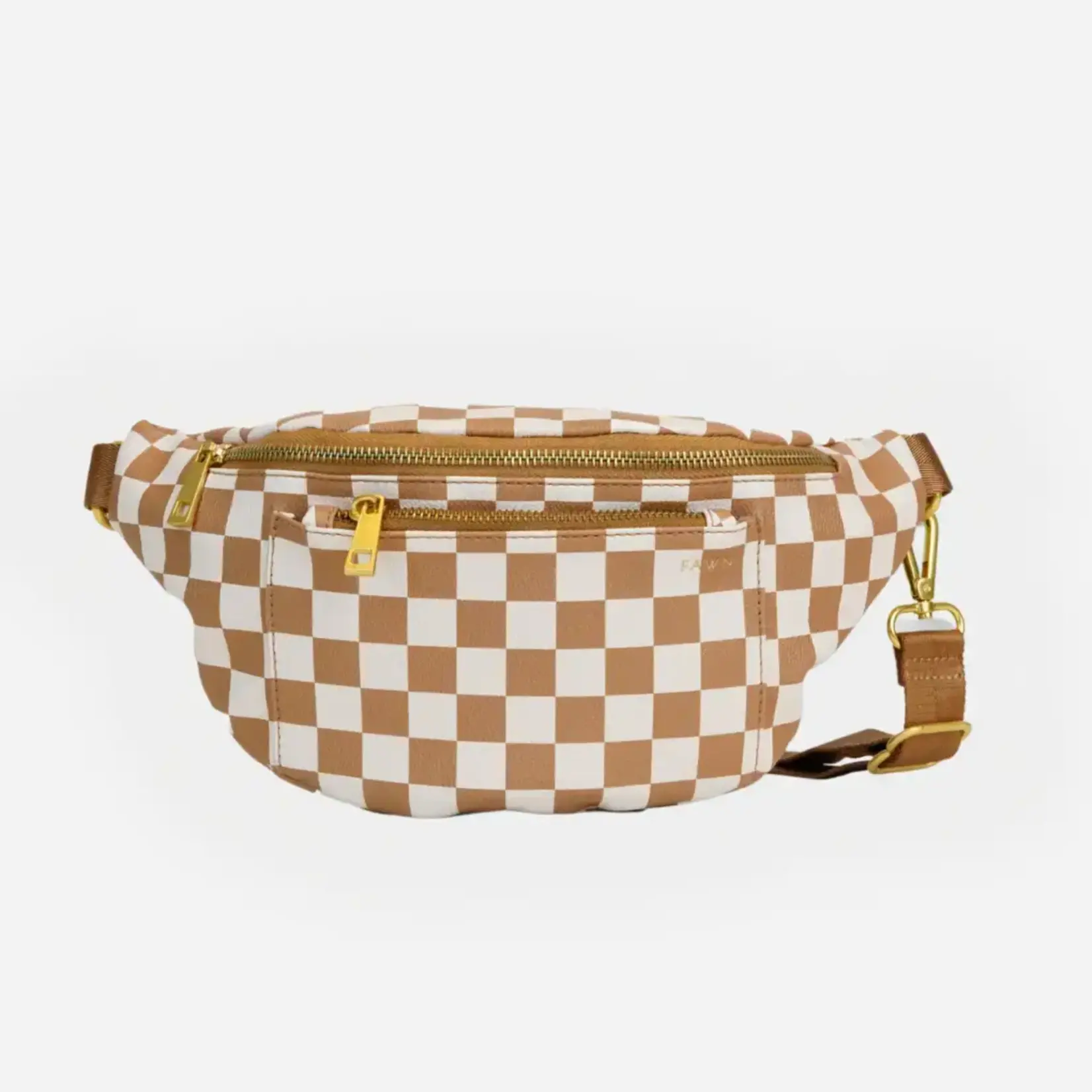 Fawn Design The Fawny Pack, Brown/Check