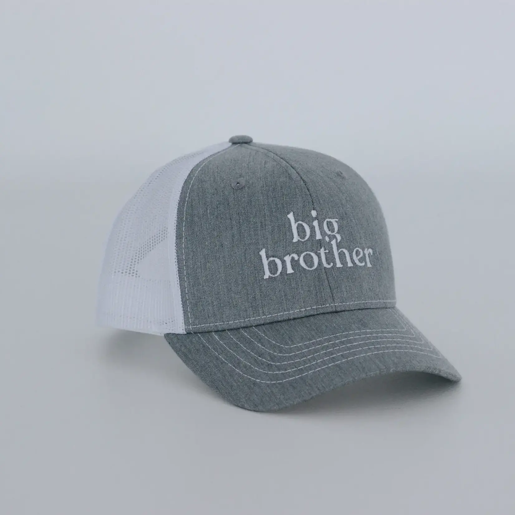 Gladfolk Trucker Hat | Big Brother Gray