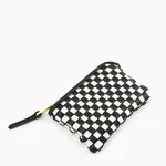 Fawn Design The  Woven Wallet, Black Checkered