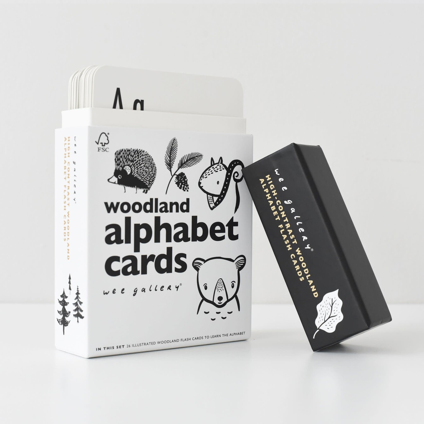 Alphabet Cards, Woodland Animals