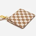 Fawn Design The Pouch Wallet, Bronze Checkered