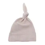 SpearmintLOVE Organic Waffle Knot Beanie - Snow