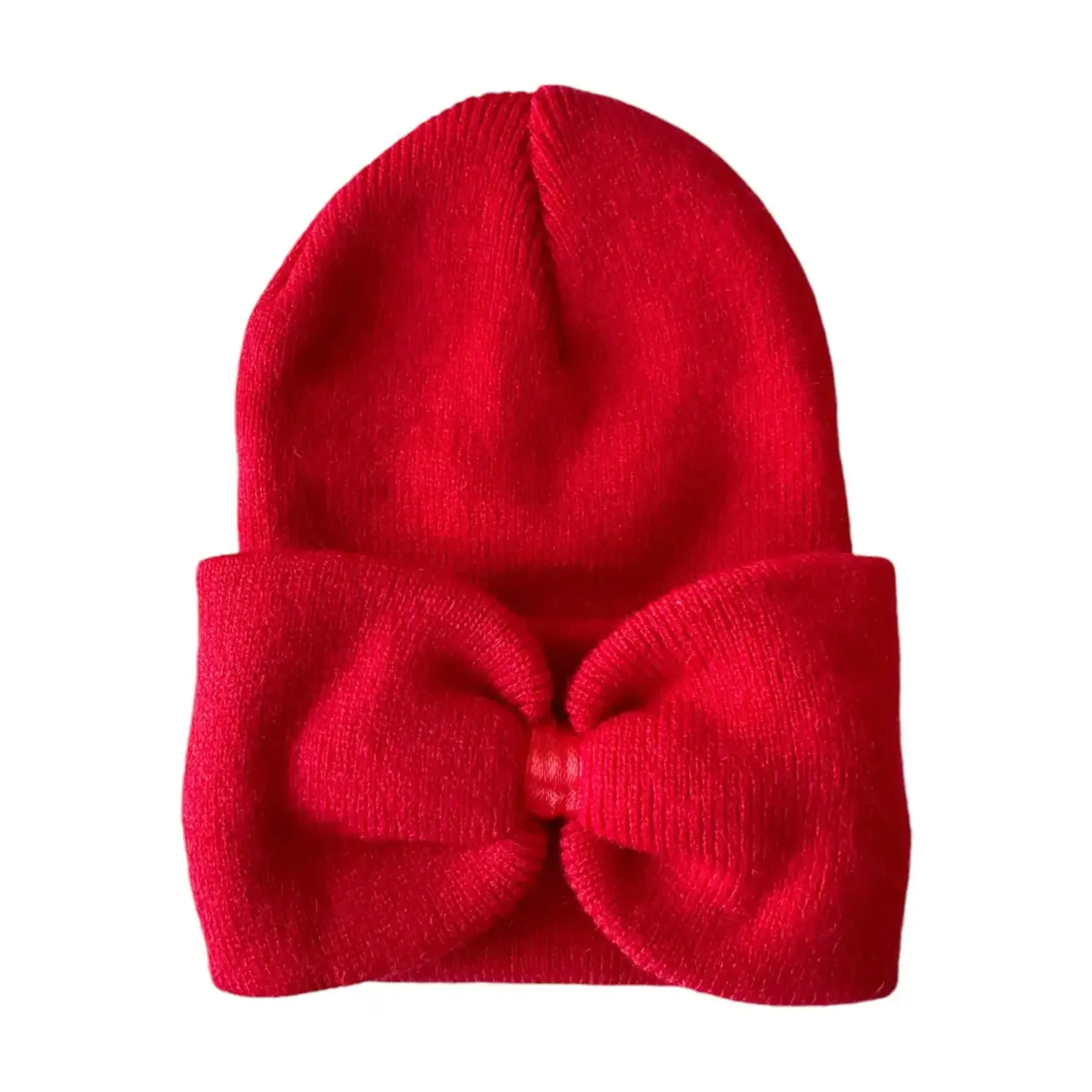 Baby's First Hat BFH | Red Bow