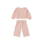 Quincy Mae Ruffle Cozy Set | Rose
