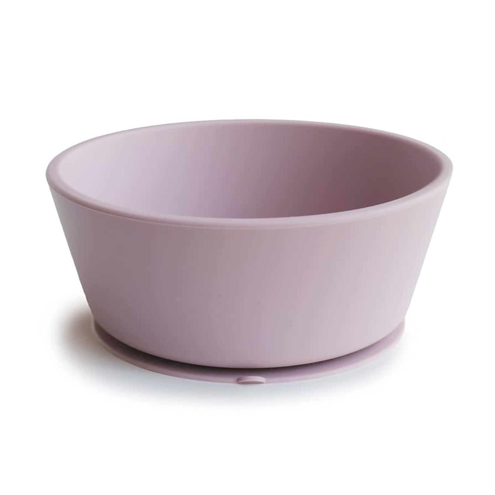Mushie & Co Silicone Suction Bowl, Soft Lilac