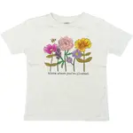 Kicks and Giggles Bloom Where You're Planted  T-Shirt