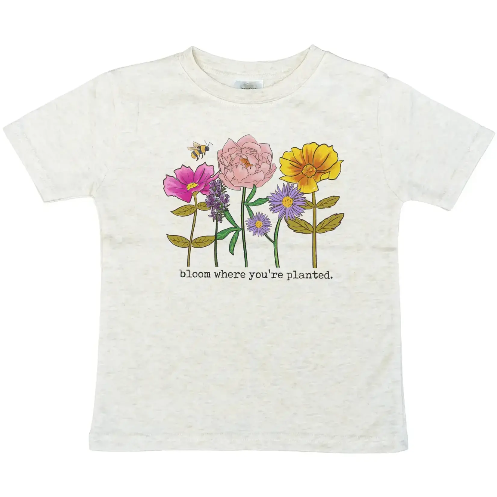 Kicks and Giggles Bloom Where You're Planted  T-Shirt