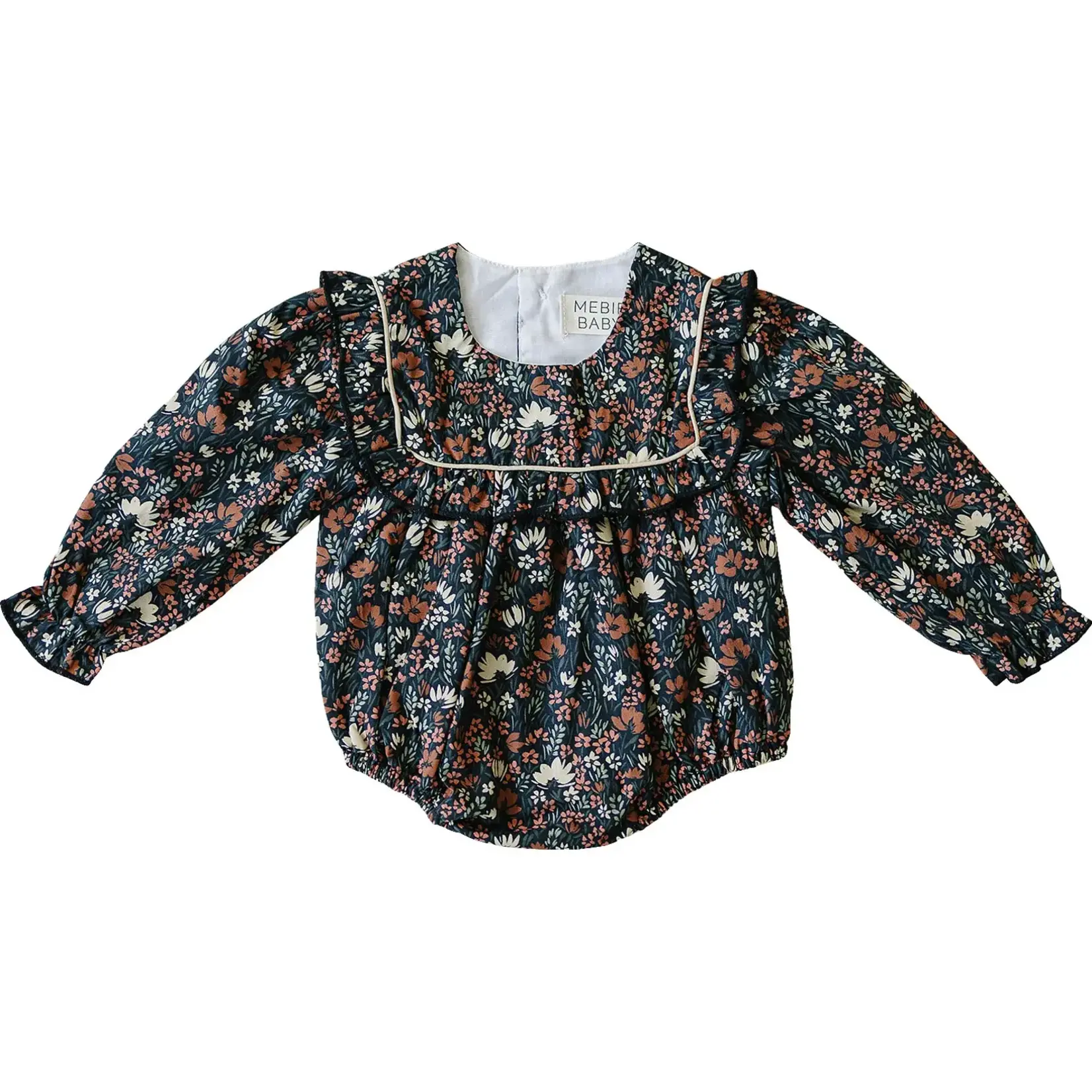 Mebie Baby Midnight Meadow Fall Romper