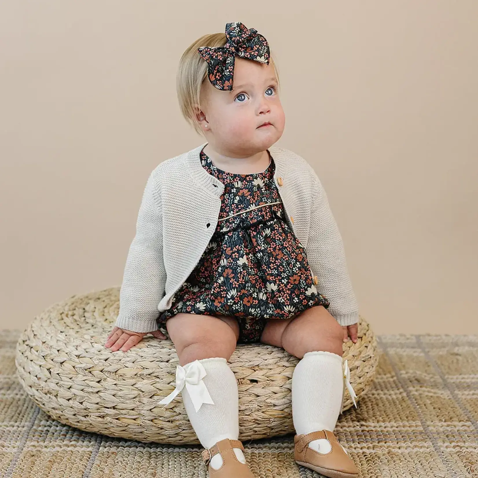 Mebie Baby Midnight Meadow Fall Romper