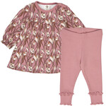 Musli Dress + Legging Set | Autumn Nostalgia Rose