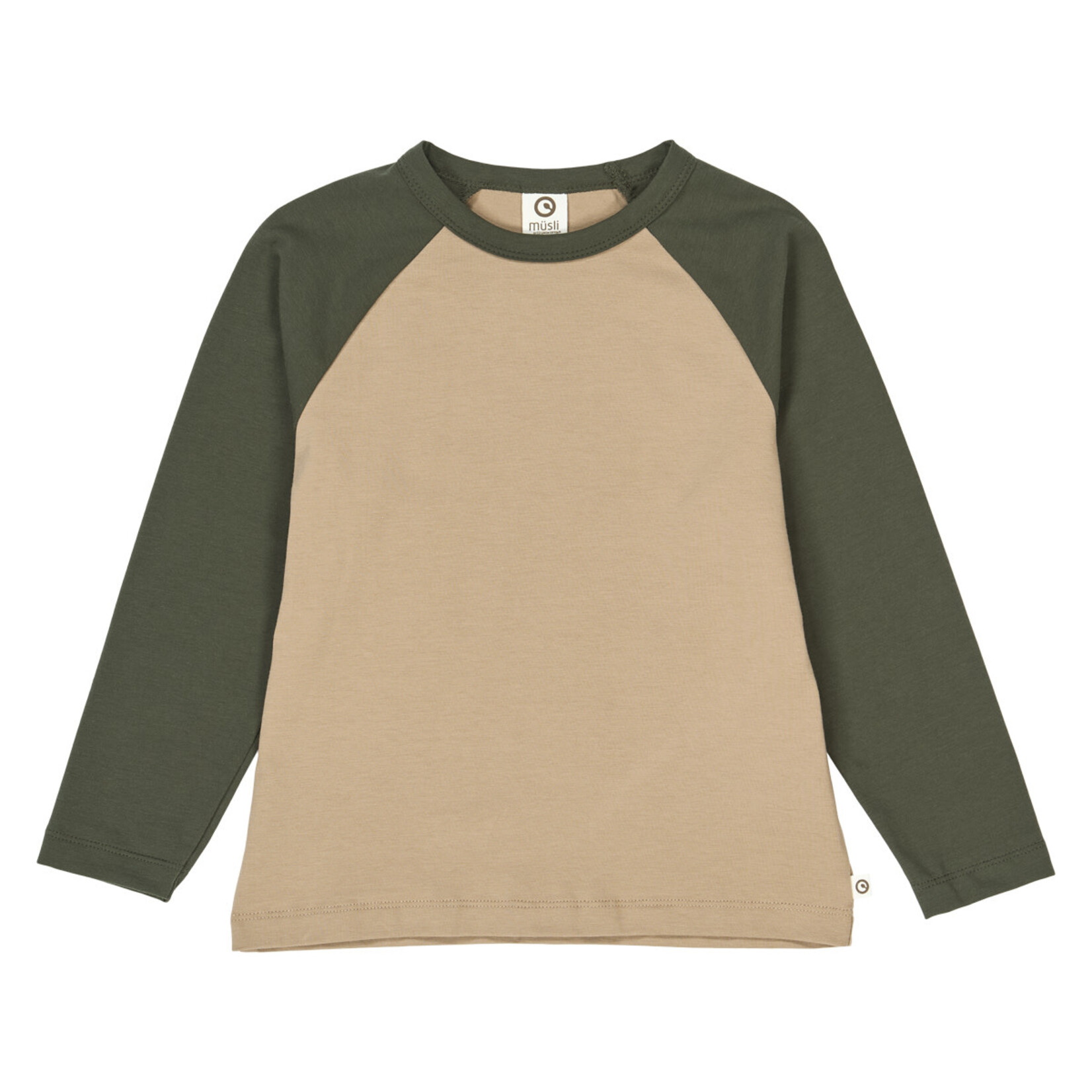 Musli Raglan L/S Tee | Tan Green