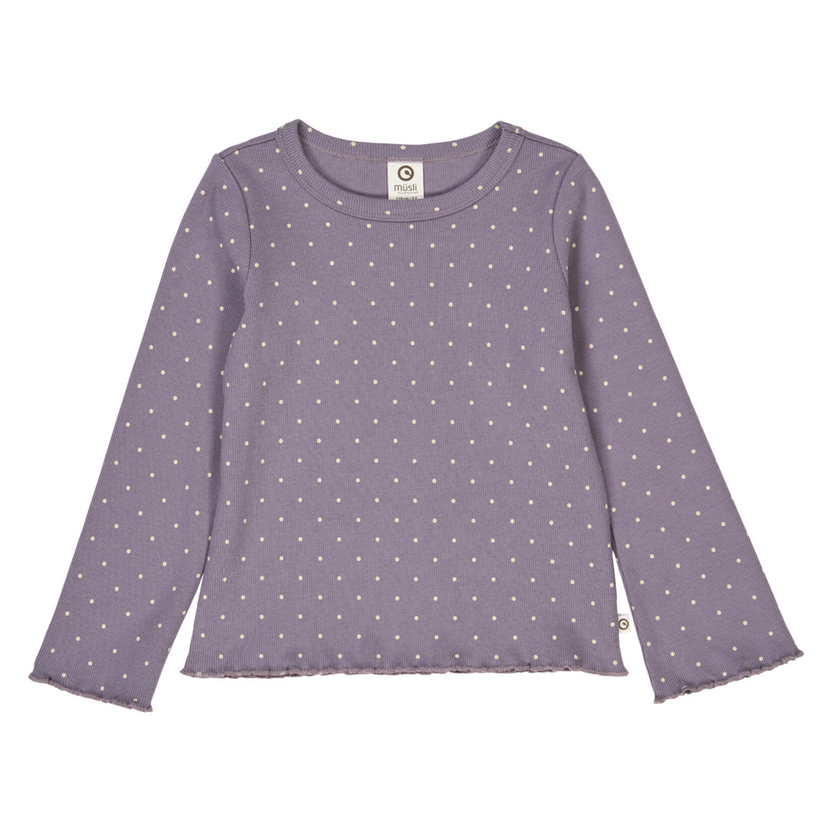 Musli Tee Flared | Lilac Fog Dot